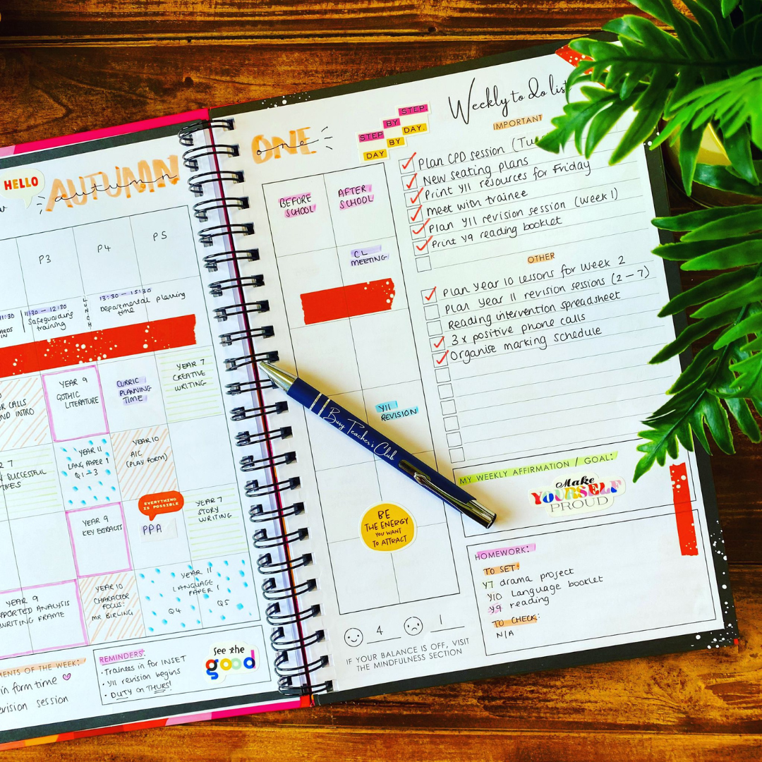 Teacher Planner of DREAMS